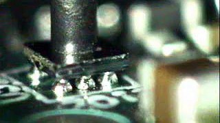 Micro BGA soldering rework of 2x3mm component - Finetech rework station