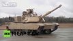 Estonia: See M1A2 Abrams tanks show off their capabilities