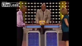 KID RESPONDS TO GAME SHOW QUESTION.