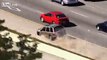 Horrific Flip-Over Of SUV On Freeway During Police Chase