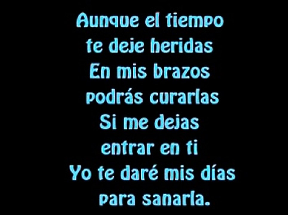 David Bisbal - Hasta el final (Letra) (Solamente vos)