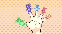 Gummy Bear Finger Family | Finger Family Song | Surprise Eggs Animation Nursery Rhymes for Children