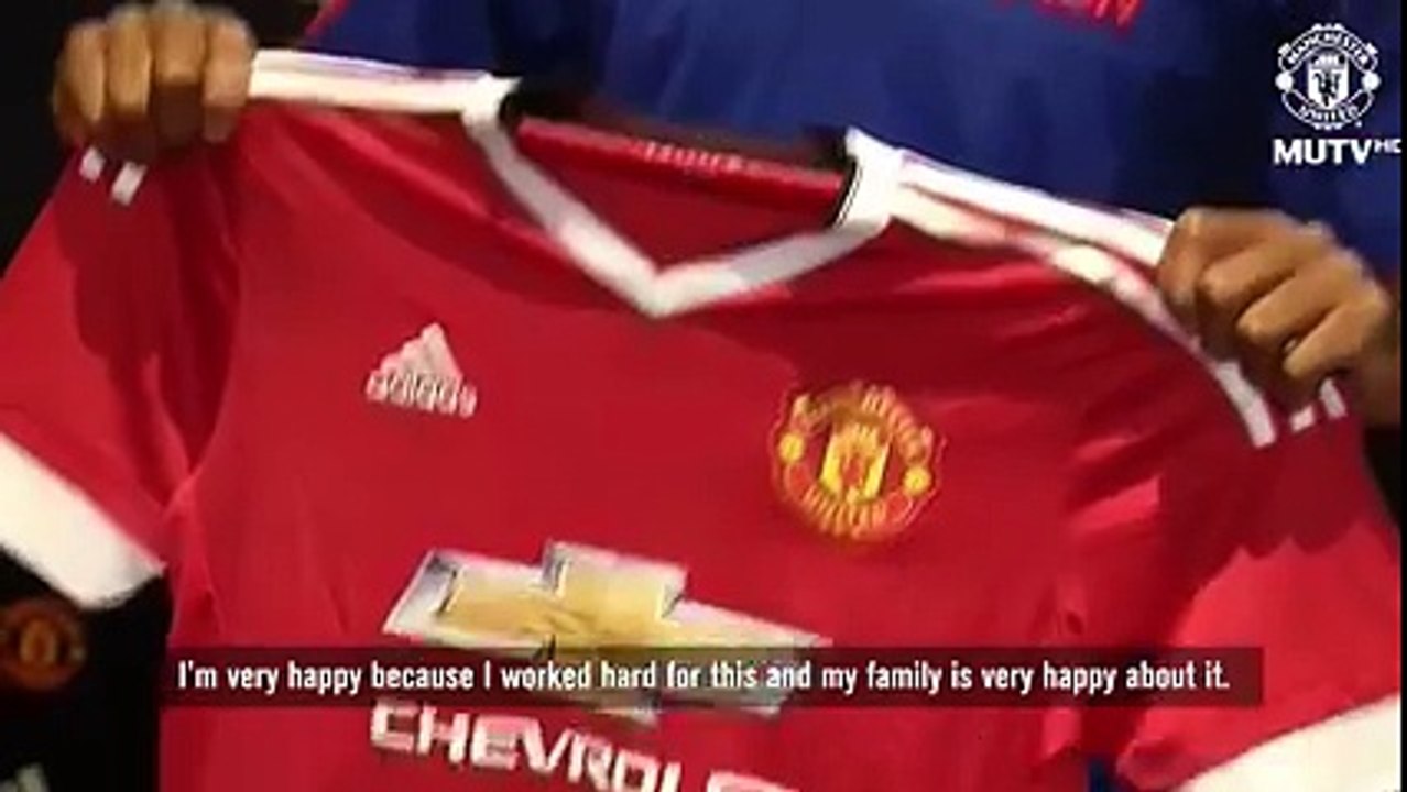 Anthony Martial First Interview After Joining Manchester United