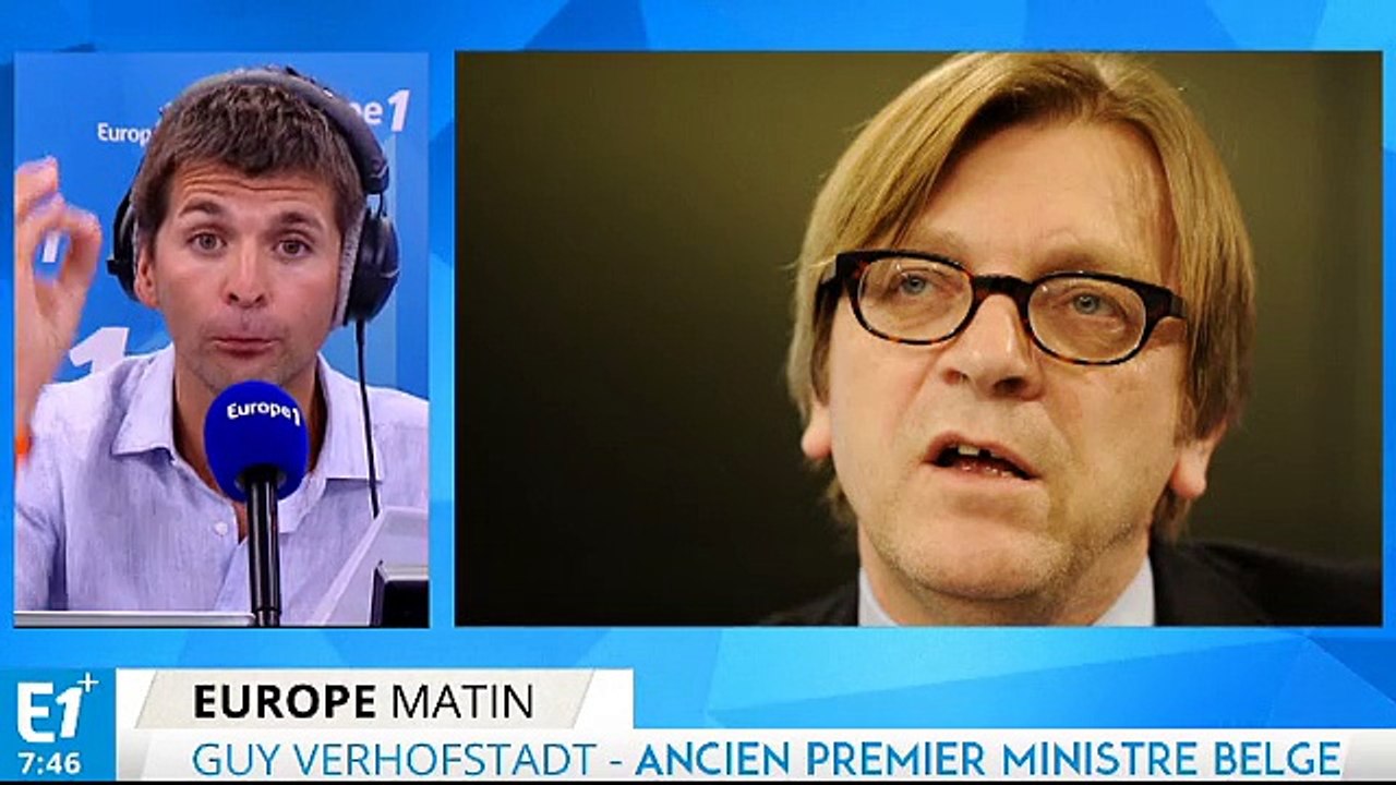 Verhofstadt : "Il faut être humain et voir la détresse de ces gens"