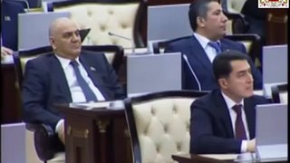 Саакашвили в азербайджанском парламенте