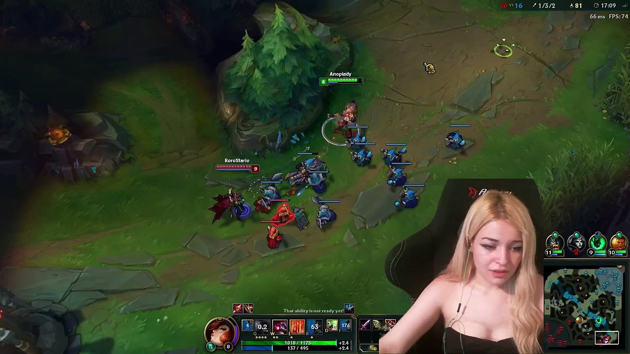 Crazy crying Twitch streamer helenalive