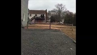 Man Avoids a Soaking With Perfectly Executed Water Balloon Catch