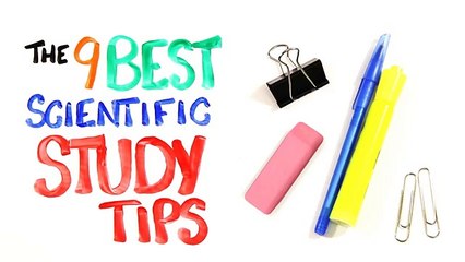 The 9 BEST Scientific Study Tips (HD)