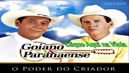 GOIANO & PARANAENSE  -  CD   O Poder do Criador