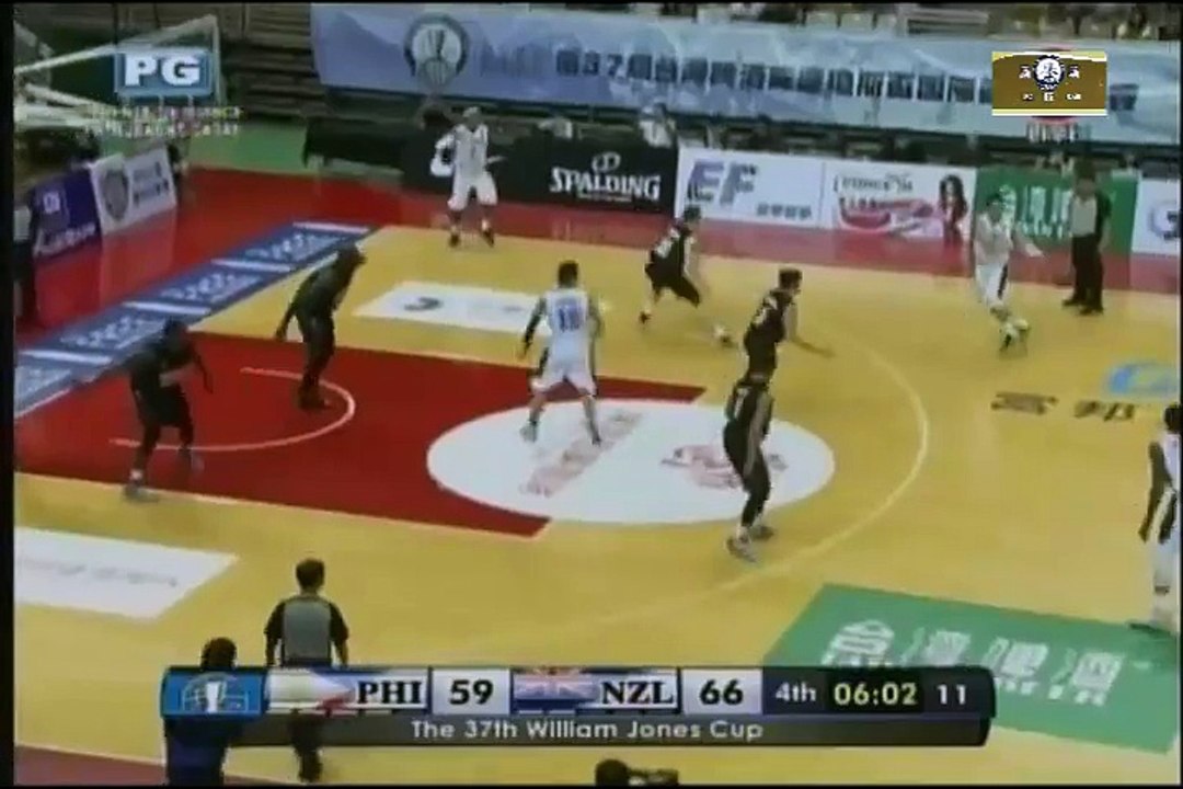 Chase down block by Ganuelas & Abueva finishes with a layup on d other end