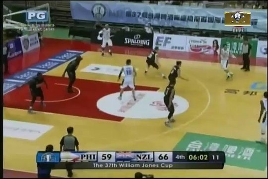Chase down block by Ganuelas & Abueva finishes with a layup on d other end