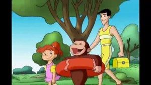 curious george camping with hundley - Cartoon For Children