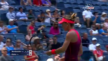 Amerika Açık: Bondarenko - Halep (Özet)