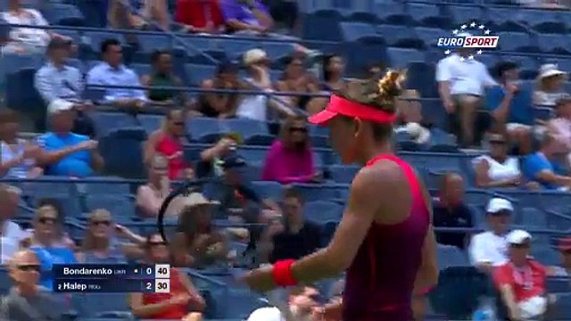 Amerika Açık: Bondarenko - Halep (Özet)