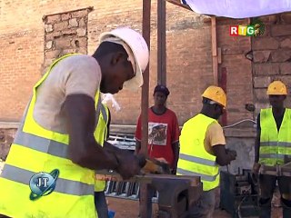 Blueline Guinée - Visite du Président Alpha Condé sur la Bluezone de Kaloum