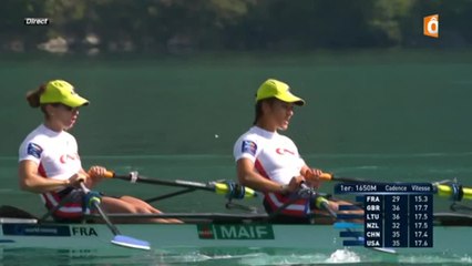 Mondiaux d'aviron - la 1/2 finale A double féminin