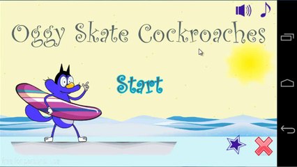 Oggy Skate & the Cockroaches I New FREE Android Game
