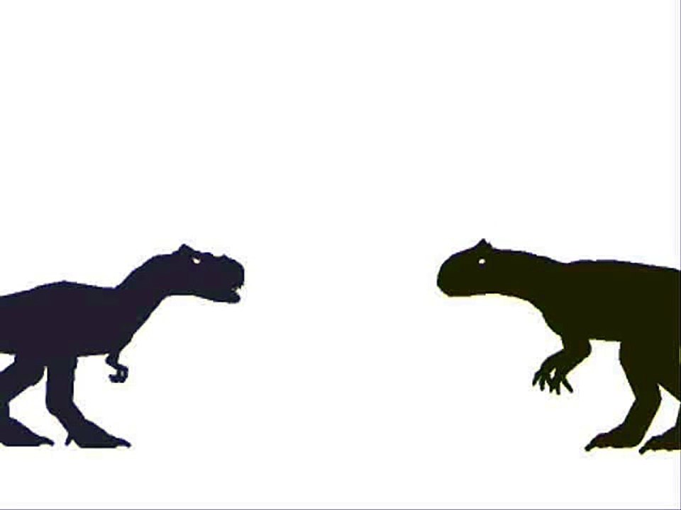 Allosaurus vs Albertosaurus (Resounded)