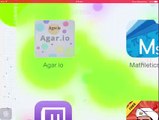 Agar.io on mobile/ UPSIDE DOWN CHALLENGE!