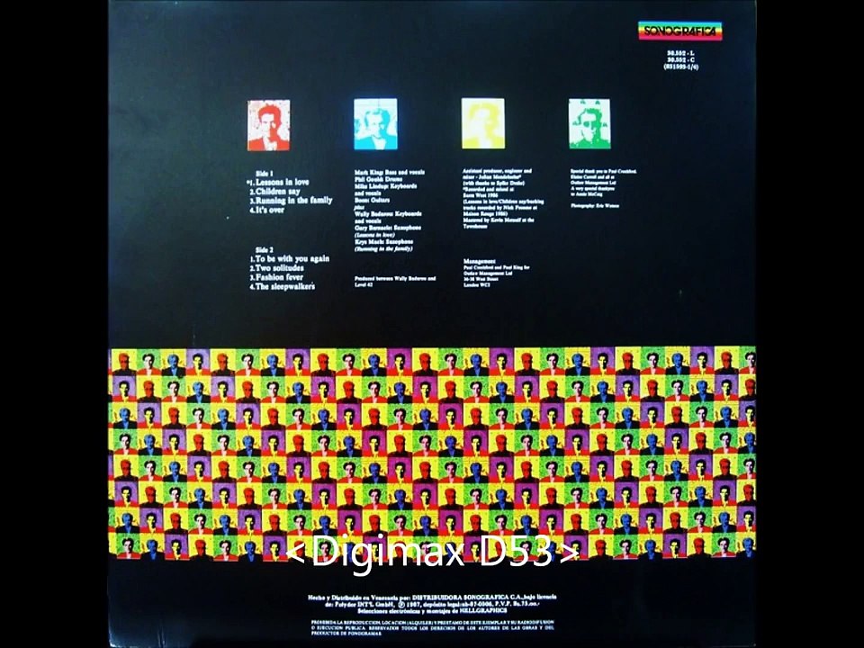 Level 42 - Running In The Family - Full Album (1987)