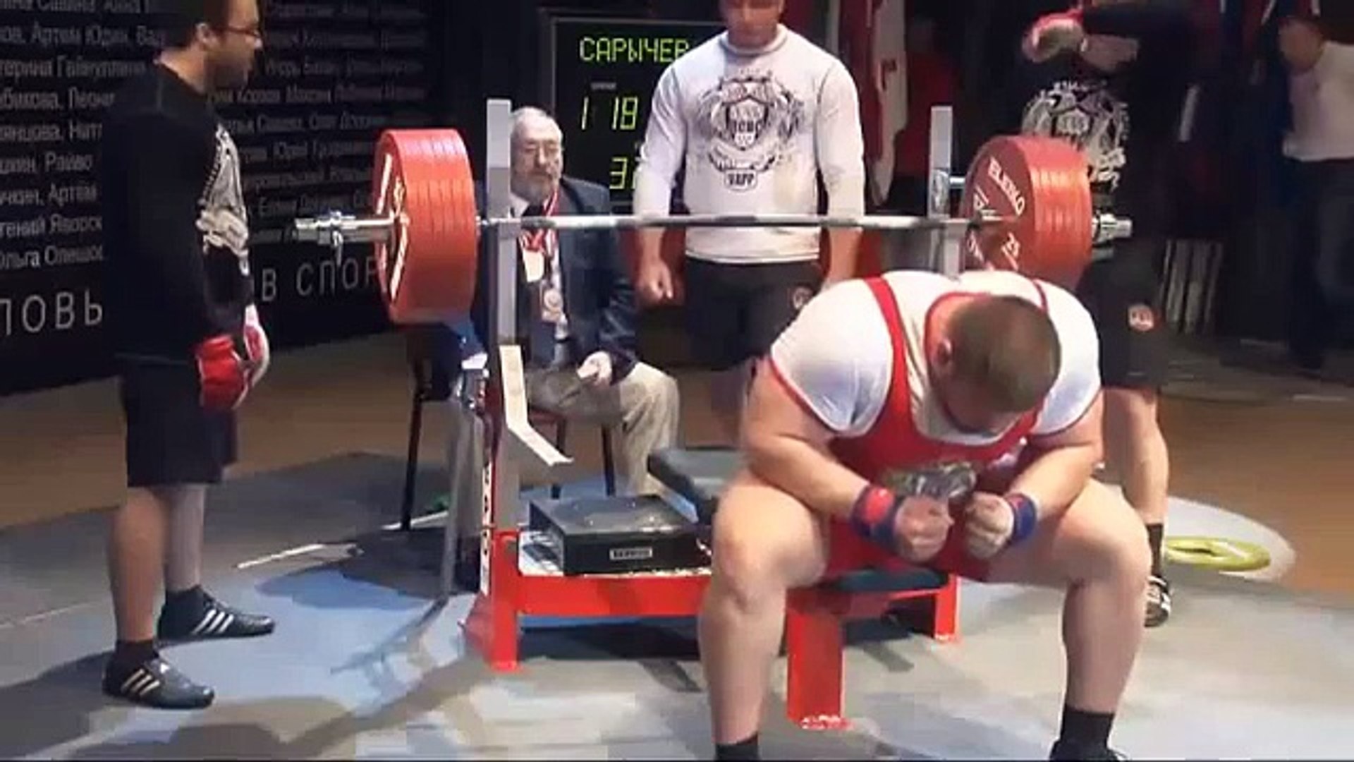 719 Lb Raw Bench 326 Kgs Kirill Sarychev Video Dailymotion