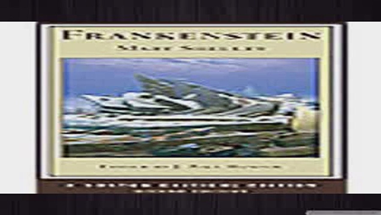 Frankenstein 2nd Edition By Shelley  Download Free Ebook