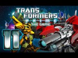 Transformers Prime Walkthrough Part 11 No Commentary (WiiU, Wii) - Bulkhead Mission 11