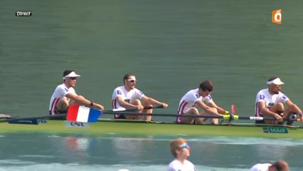 Mondiaux d'aviron - quatre sans barreur poids légers : les Français en finale