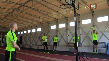 Les Dogues avec les basketteurs !