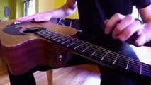 Cover de Viva La Vida de Coldplay avec une guitare et une pédale de loop... Magique!