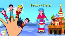 Палец семьи рифмы России | Russian Finger Family Nursery Rhyme