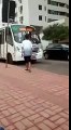 Bratty Kid Tries To Prank A Bus Driver But The Bus Driver Has The Last Laugh