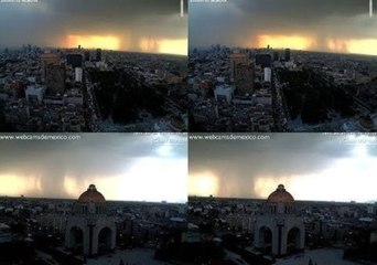 Download Video: Timelapse Captures Storm Clouds Sweeping Over Mexico City