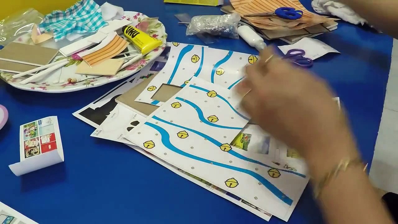 Đồ chơi mô hình lắp ráp bằng gỗ,nhà búp bê bằng gỗ doremon Phần 1