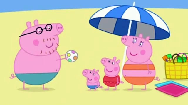 Peppa Pig Español Latino Los Castillos De Arena