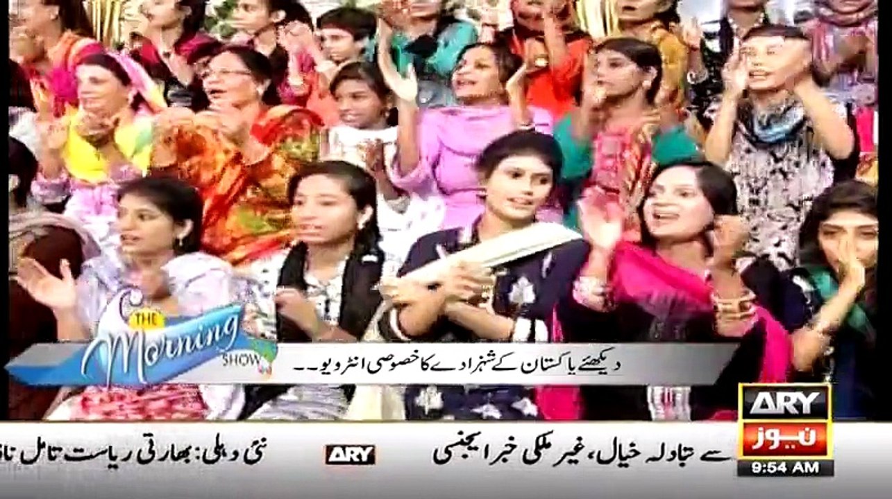 The Morning Show With Sanam Baloch on ARY News Part 3 - 4th September 2015