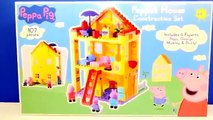 Peppa Pig 107 Mega Blocks Construction House Peppas Building Bloks Toy by DCTC