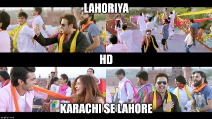 Lahoriya (Karachi Se Lahore) HD Video Song - Shiraz Uppal & Ali Hamza