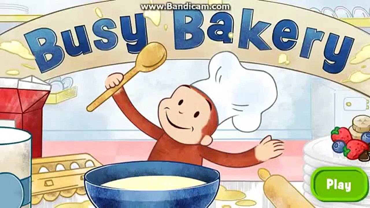 curious george busy bakery Cartoon Games Skill full episode cartoon gemes