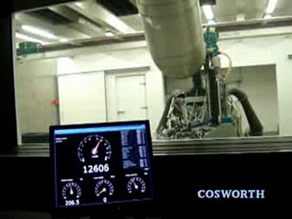Cosworth F1 Engine V8 20,000 rpm mark