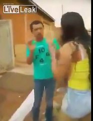 Woman slaps the shit out of some dude