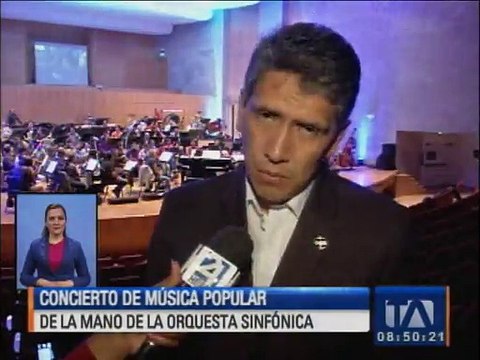 Concierto de música popular de la mano Sinfónica Nacional