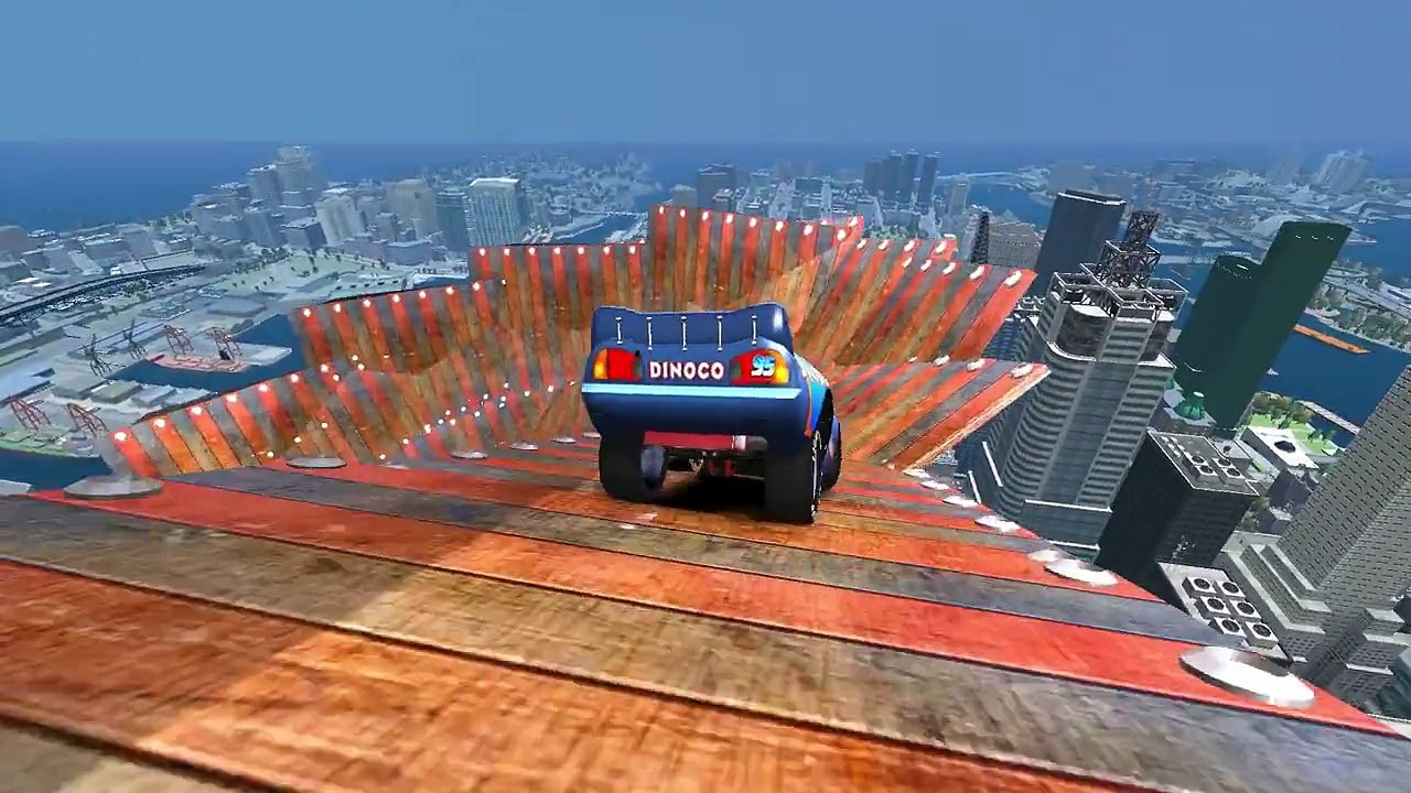 FrozenCars for Kids: Amazing Disney Cars races in NYC