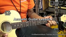 Rick Astley NEVER GONNA GIVE YOU UP Guitar Lesson EricBlackmonMusicHD