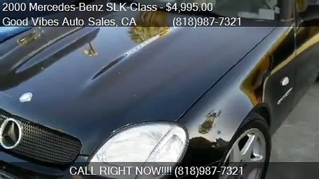 2000 Mercedes-Benz SLK-Class SLK230 Kompressor - for sale in
