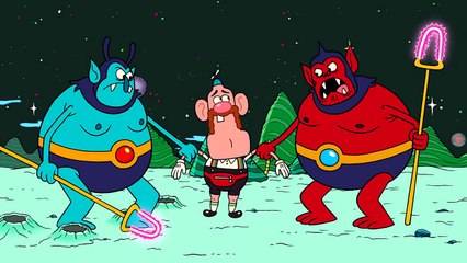 Uncle Grandpa Battles Space Creatures Geek Week ) Cartoon Network