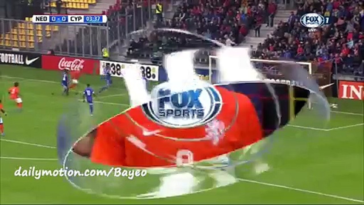 Goal Hateboer - Netherlands  1-0 Cyprus - 04-09-2015 Euro U21 - Qualification