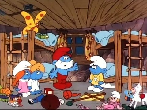 Smurfs Season 5 episode 31 - Things That Go Smurfing In The Night