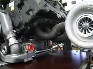 Turbocharger Formula 1 [F1] engine in the lab!