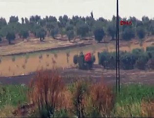 Kilis'in Suriye sınırında çatışma